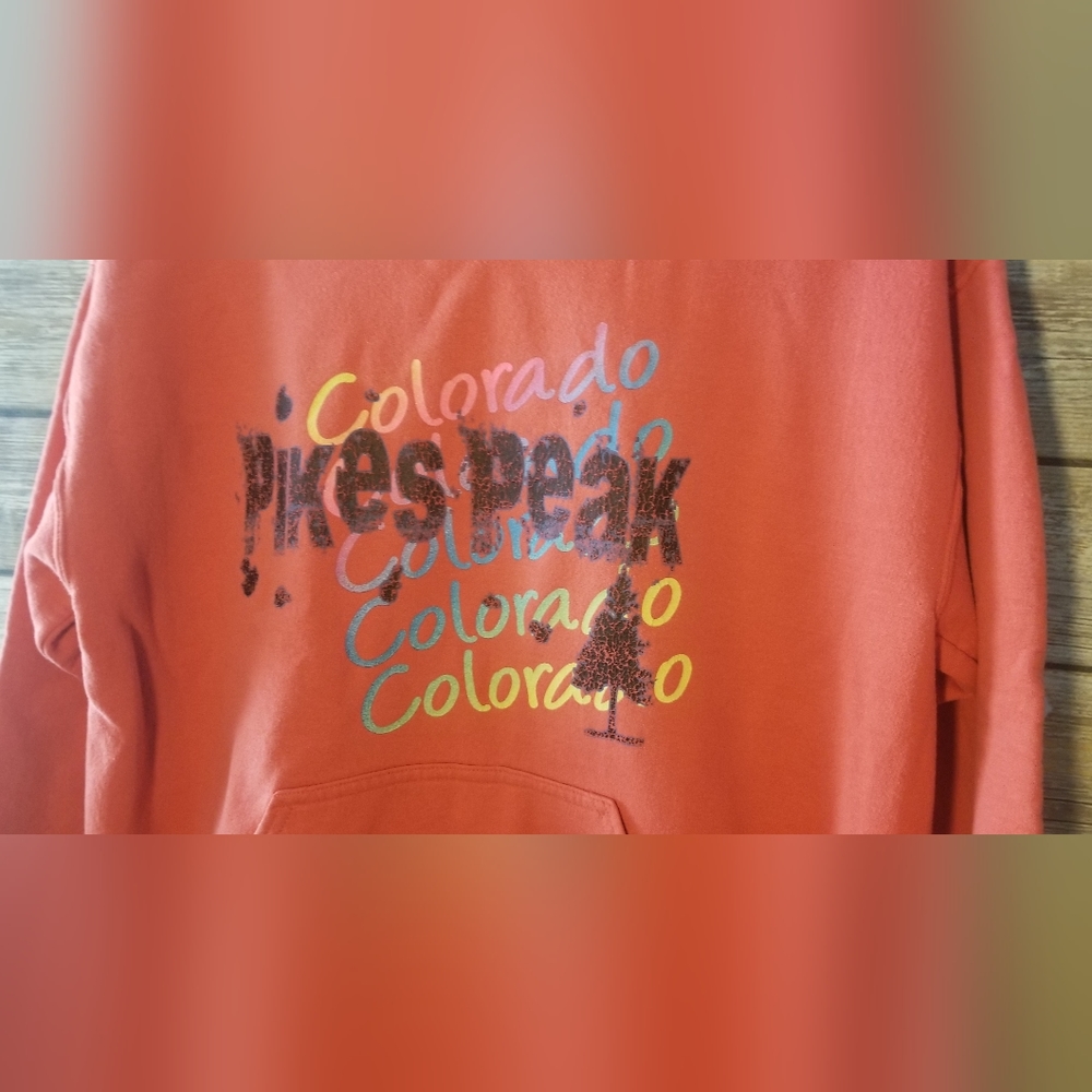 Vintage Colorado Pikes Peak hoodie